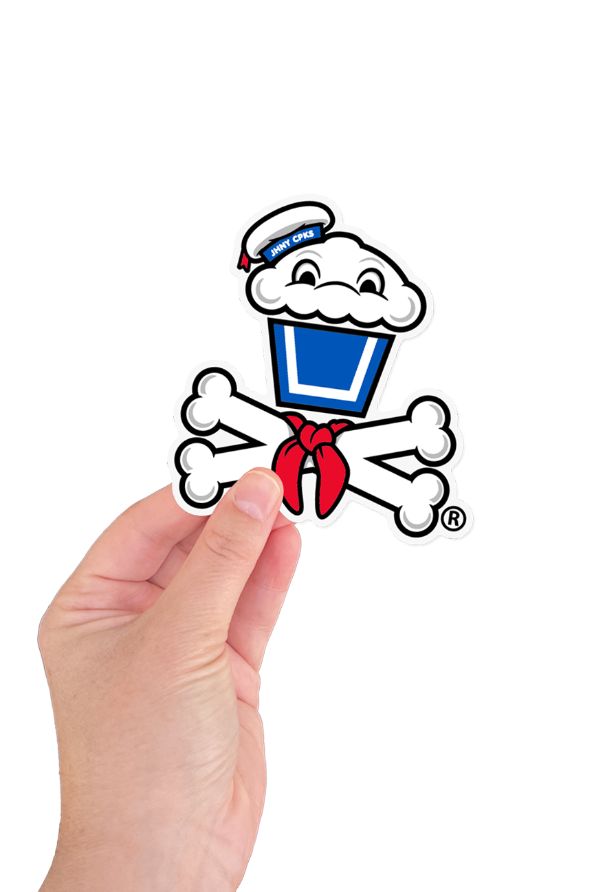 STICKER - Puffy Crossbones