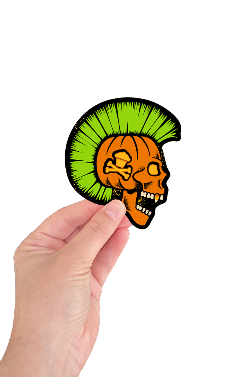 6 STICKER BUNDLE - Food Frights