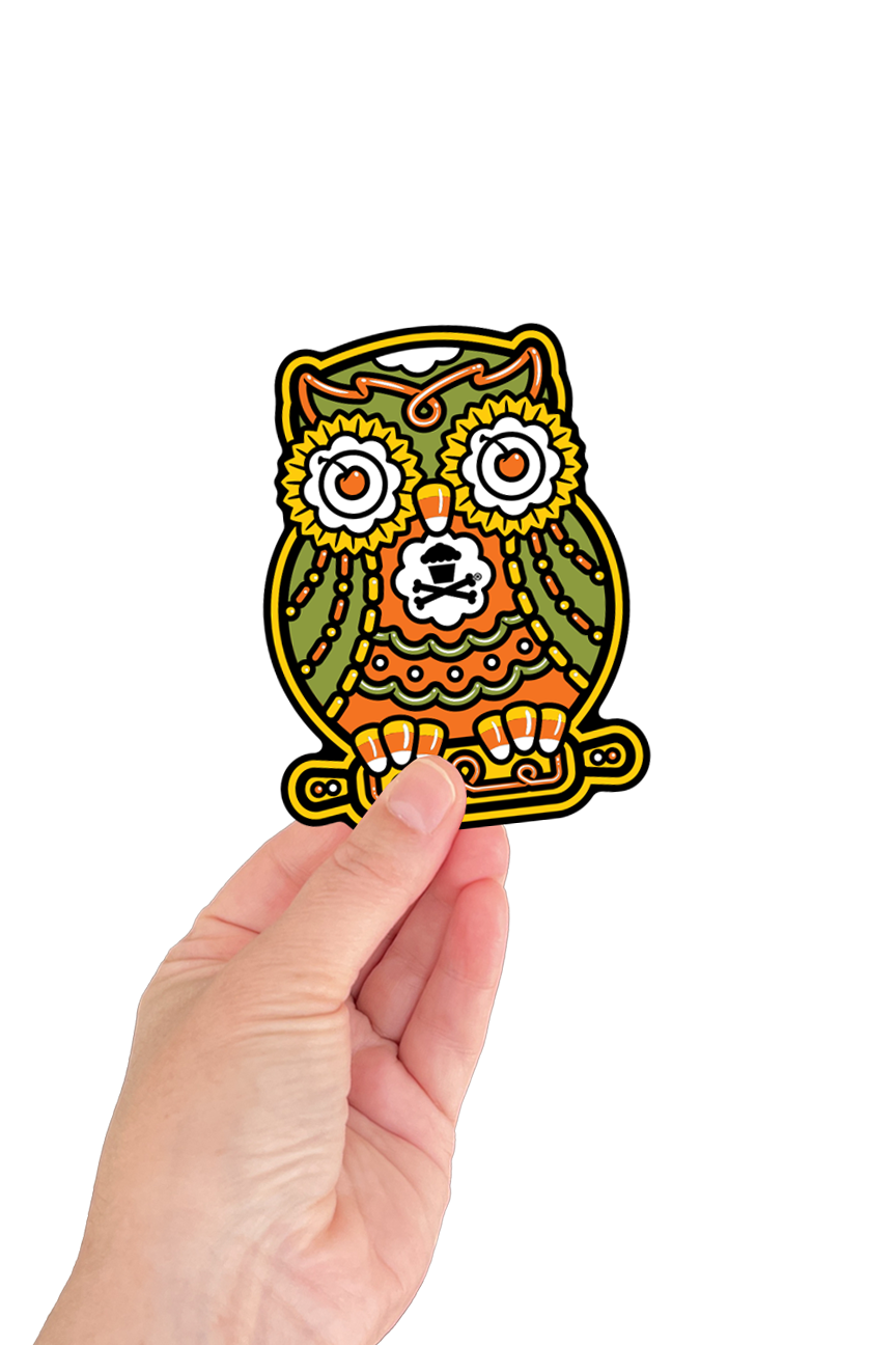 STICKER - Owl Desserts