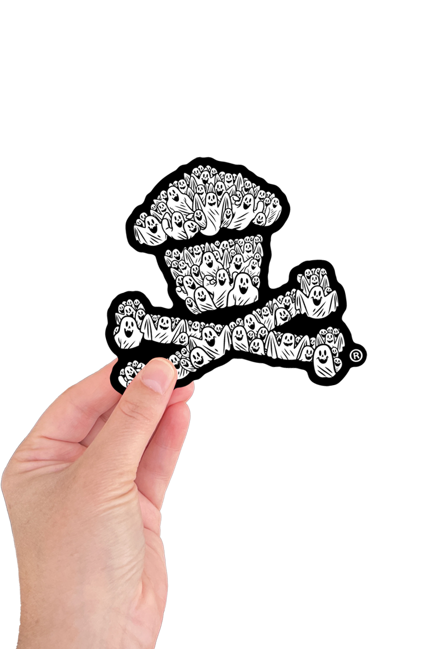 STICKER - Ghost Crossbones