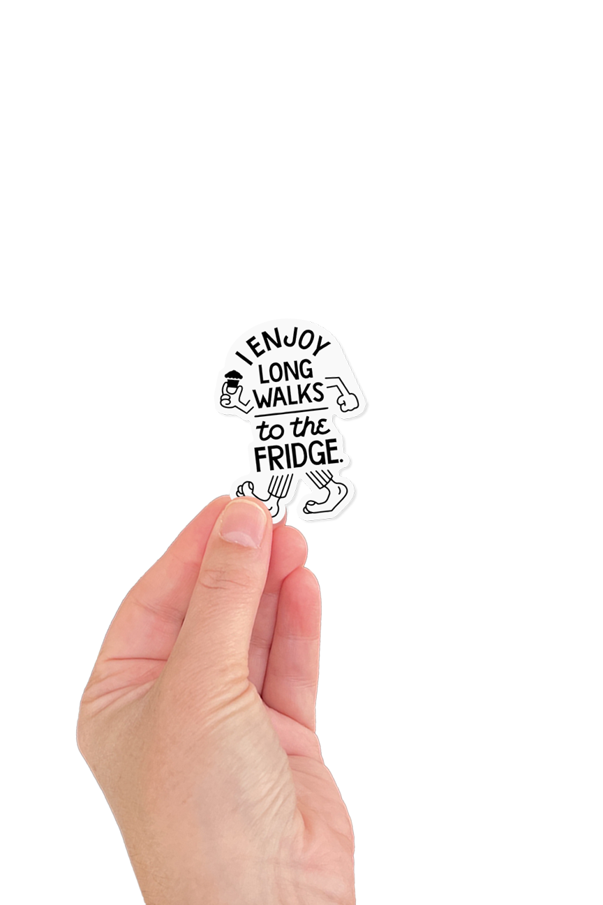 MINI STICKER - Enjoy Long Walks