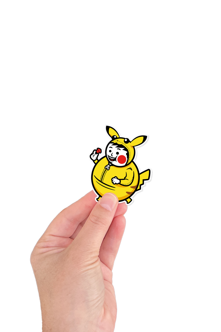 MINI STICKER - Peekaboo Big Kid