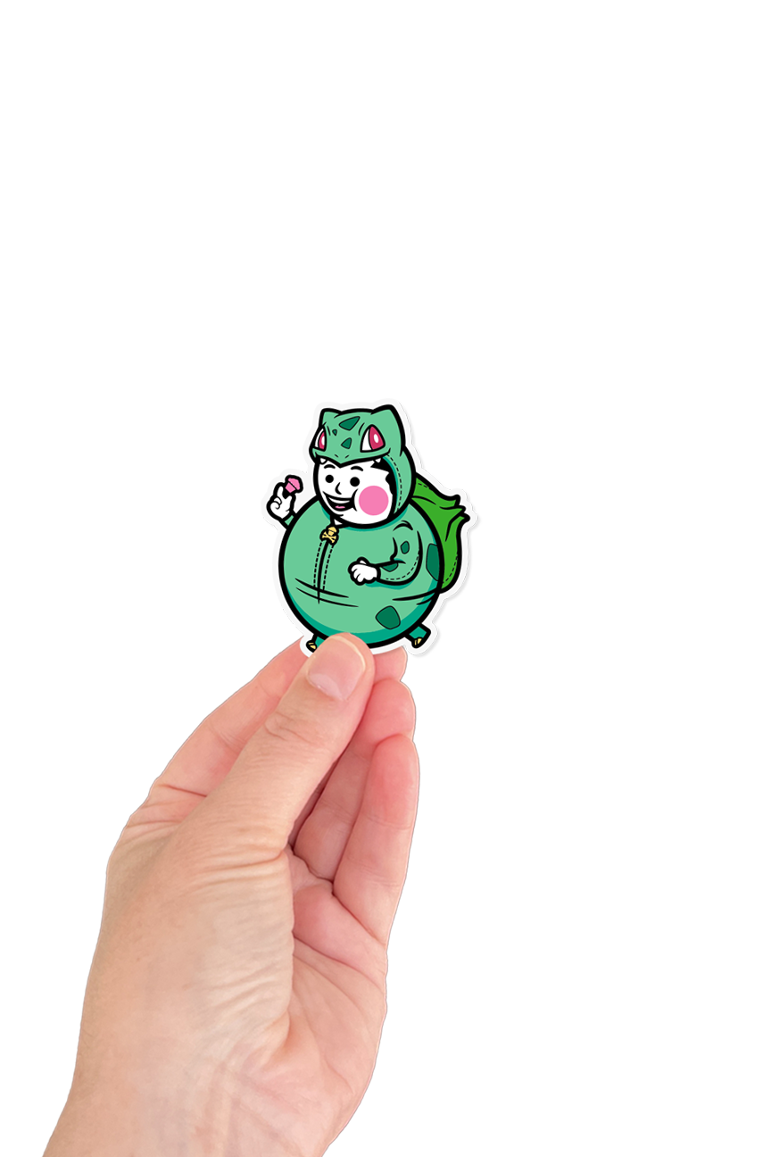 MINI STICKER - Bigassaur Big Kid