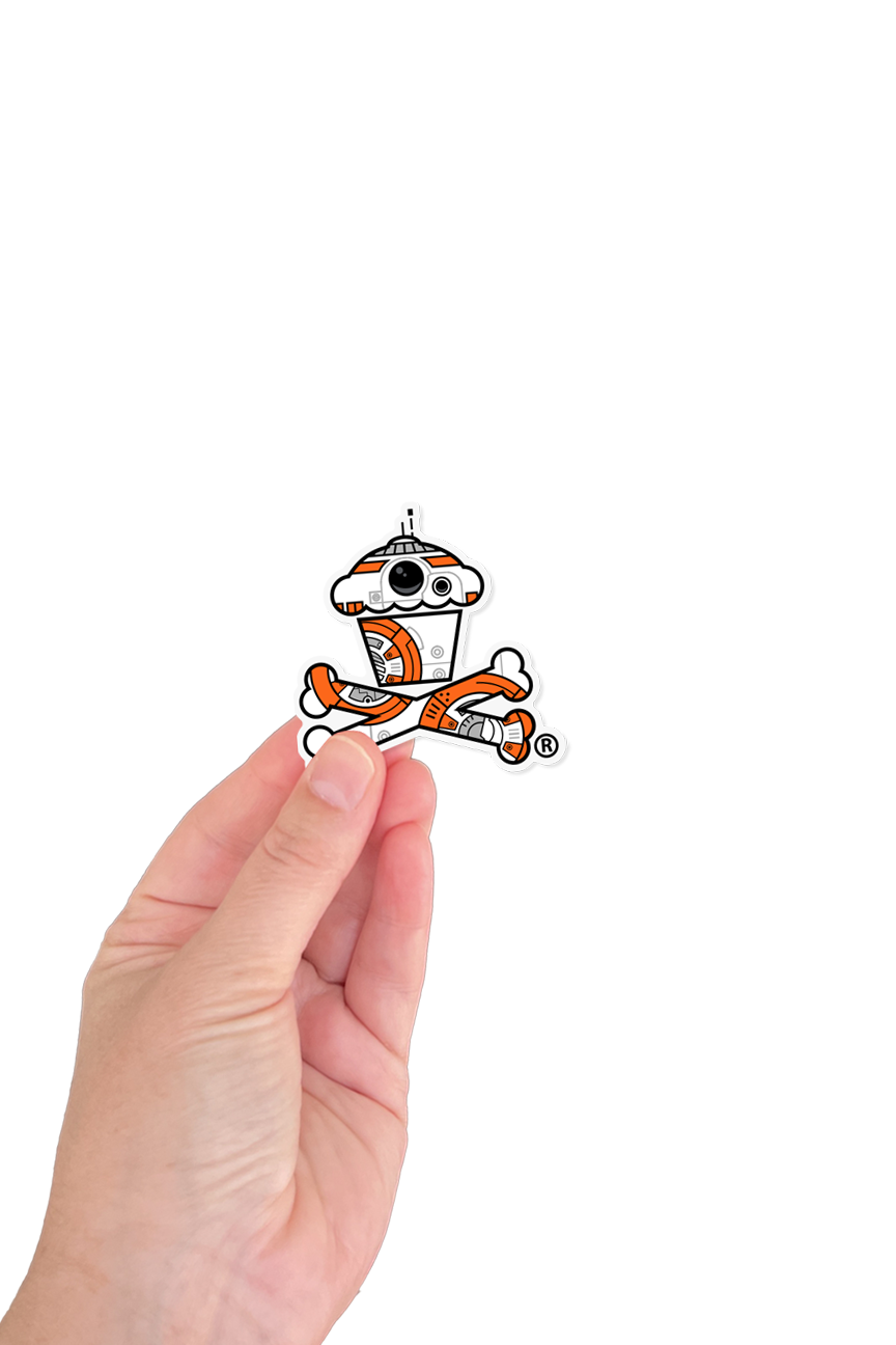 MINI STICKER - JC82 Crossbones