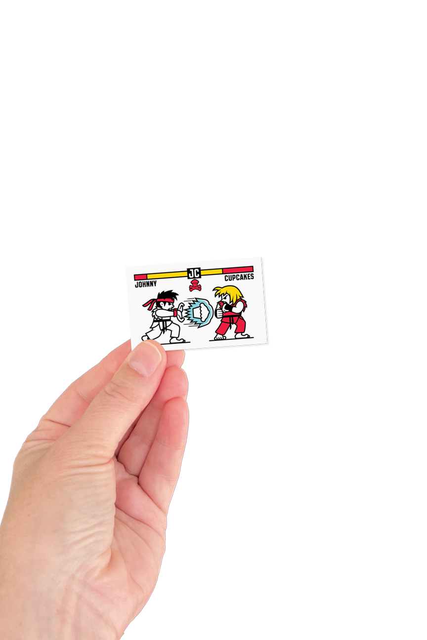MINI STICKER - Sweet Fighter