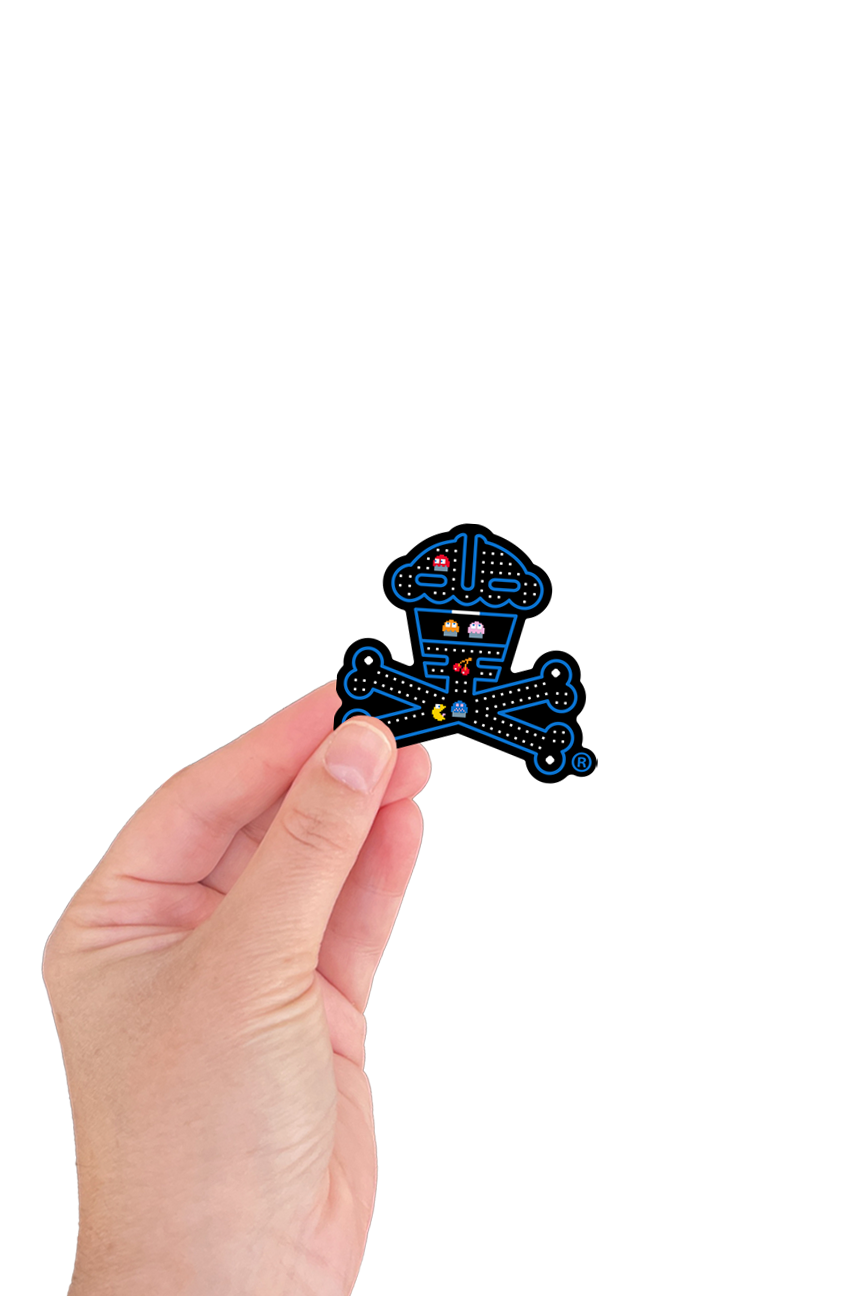 MINI STICKER - Snack-Man Crossbones