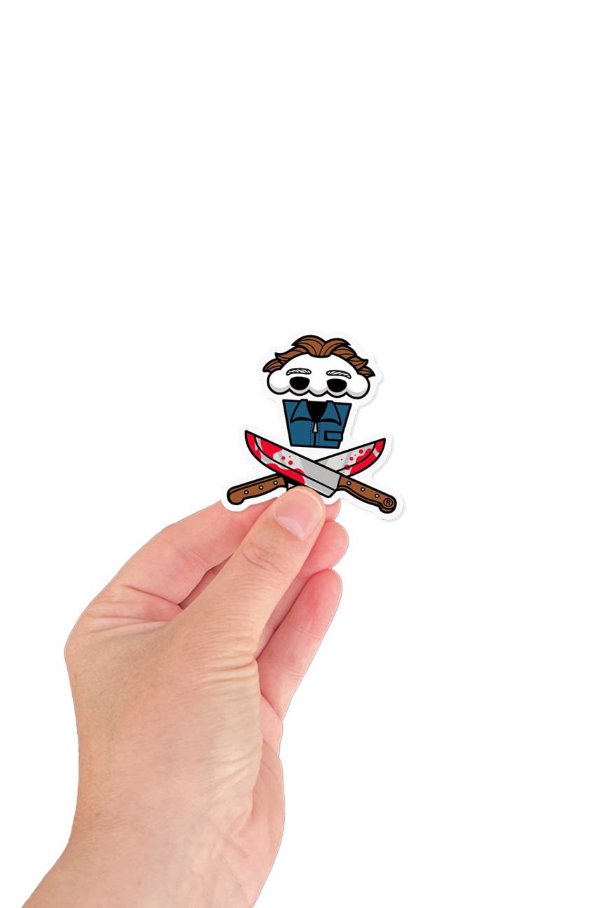 MINI STICKER - The Shape Crossbones