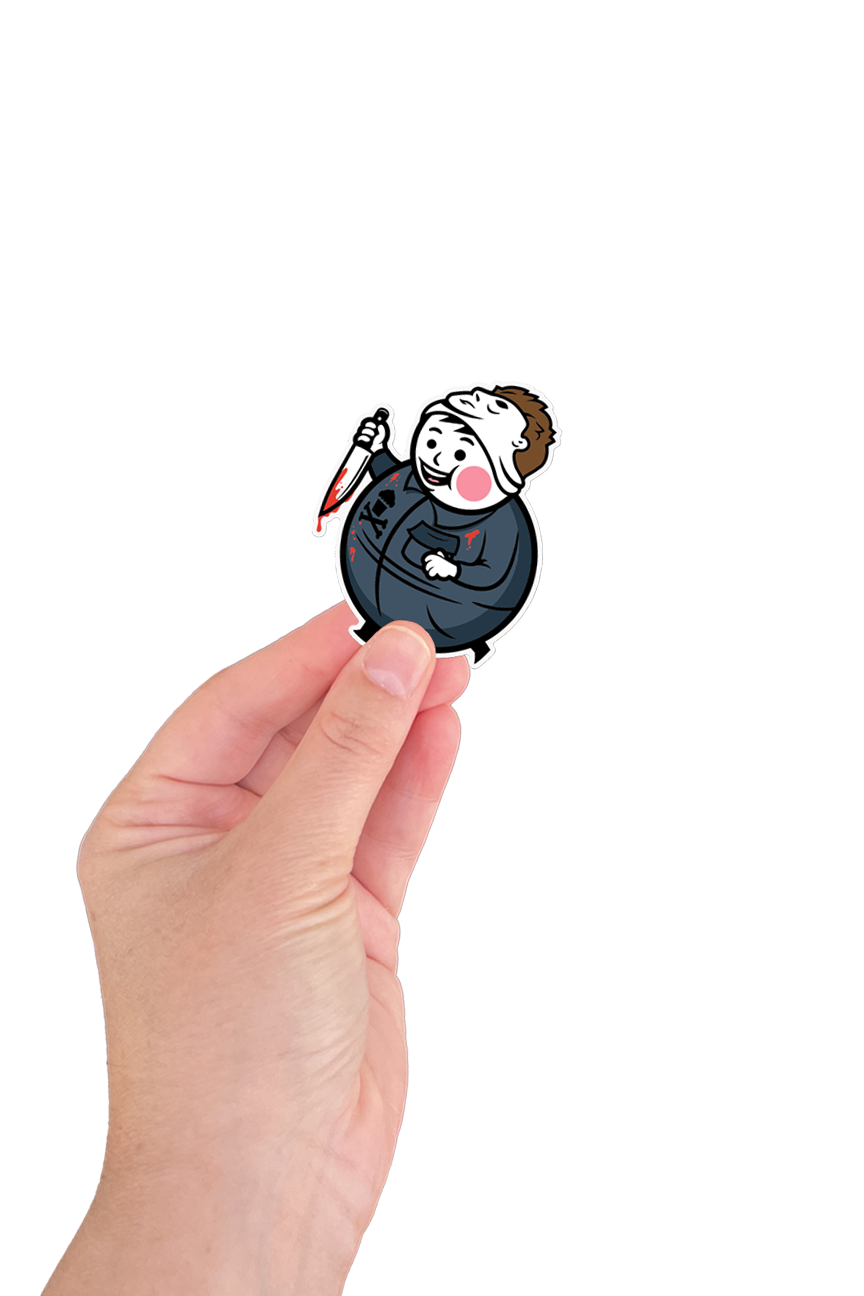 6 MINI STICKER BUNDLE - Horror Big Kids