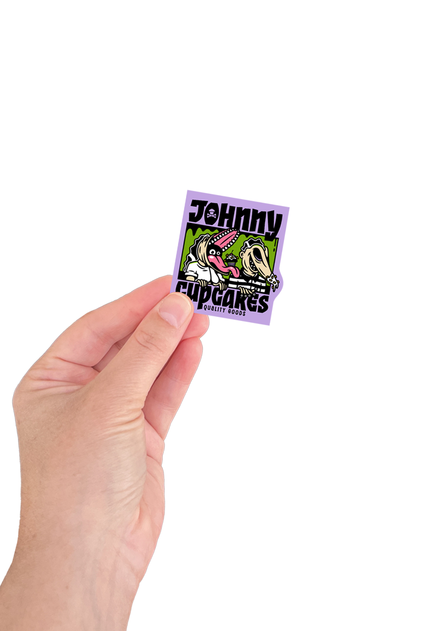 MINI STICKER - Stretched Faces