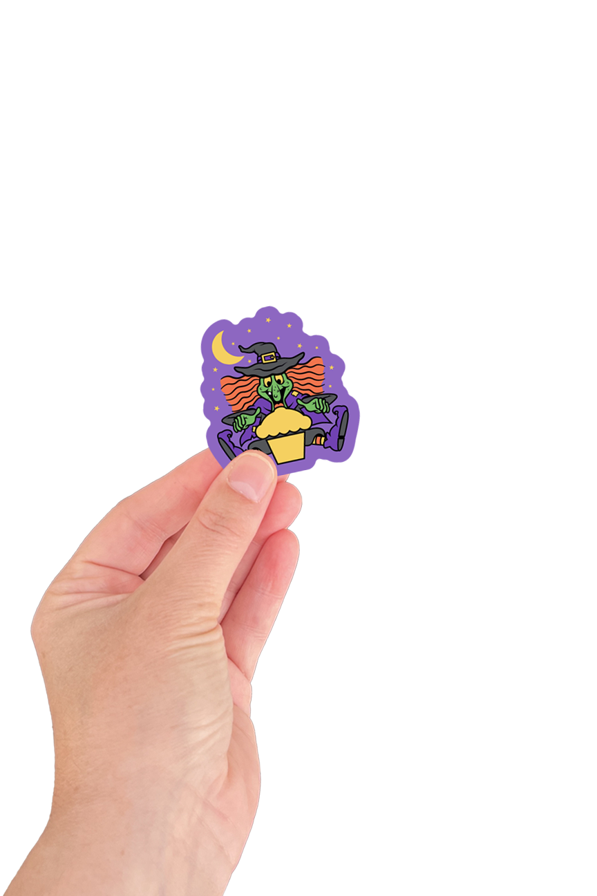 MINI STICKER - Cute Witch