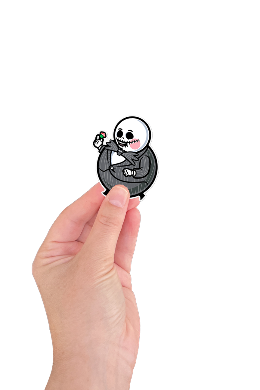 6 MINI STICKER BUNDLE - Nightmare Before Cakemas