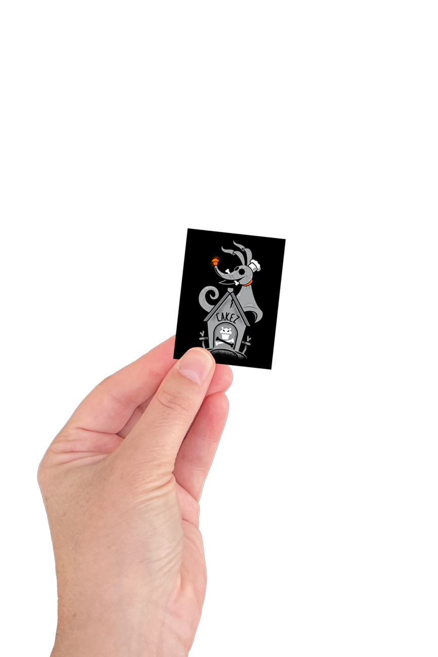 MINI STICKER - Ghost Dog