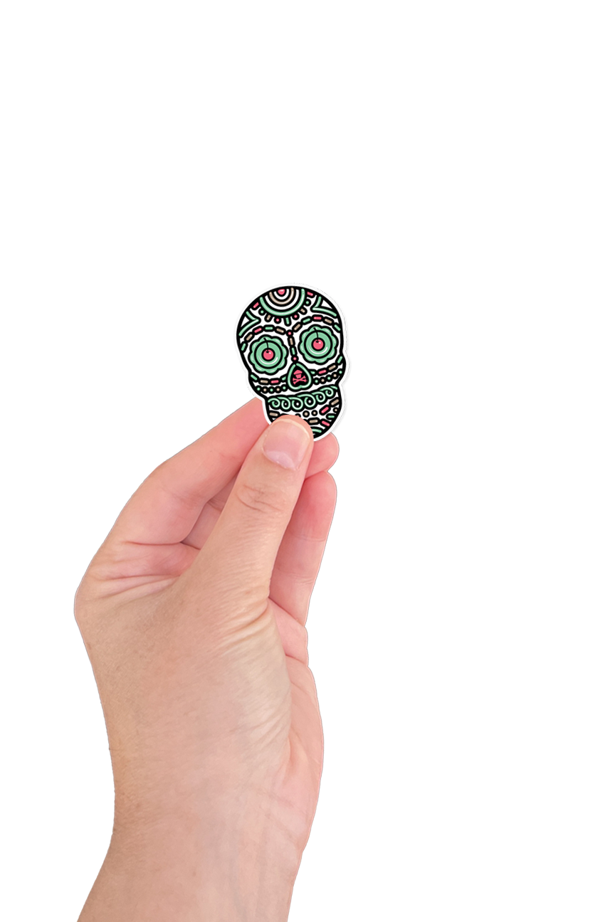 MINI STICKER - Day of the Dead-ssert