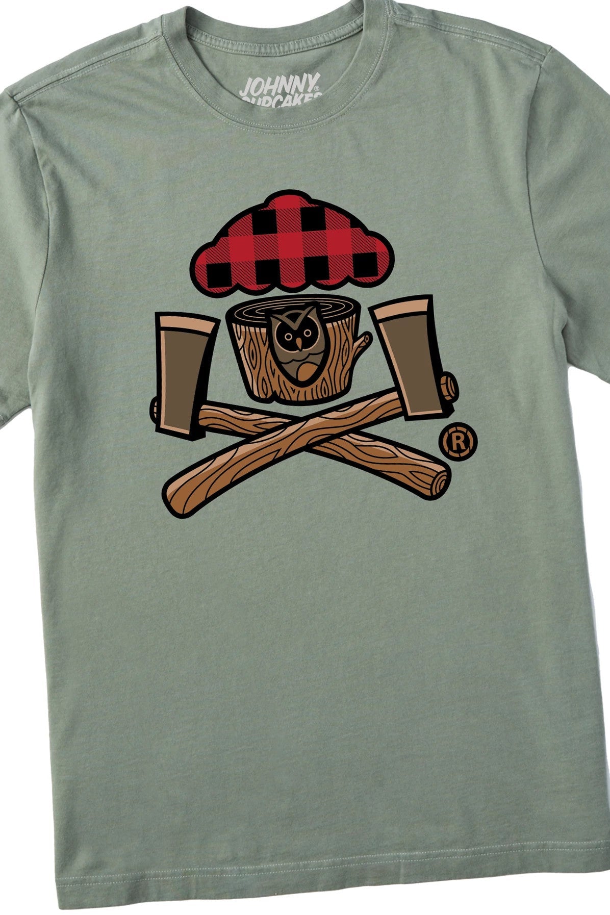 Men's Lumberjack Crossbones Short Sleeve Premium Tee