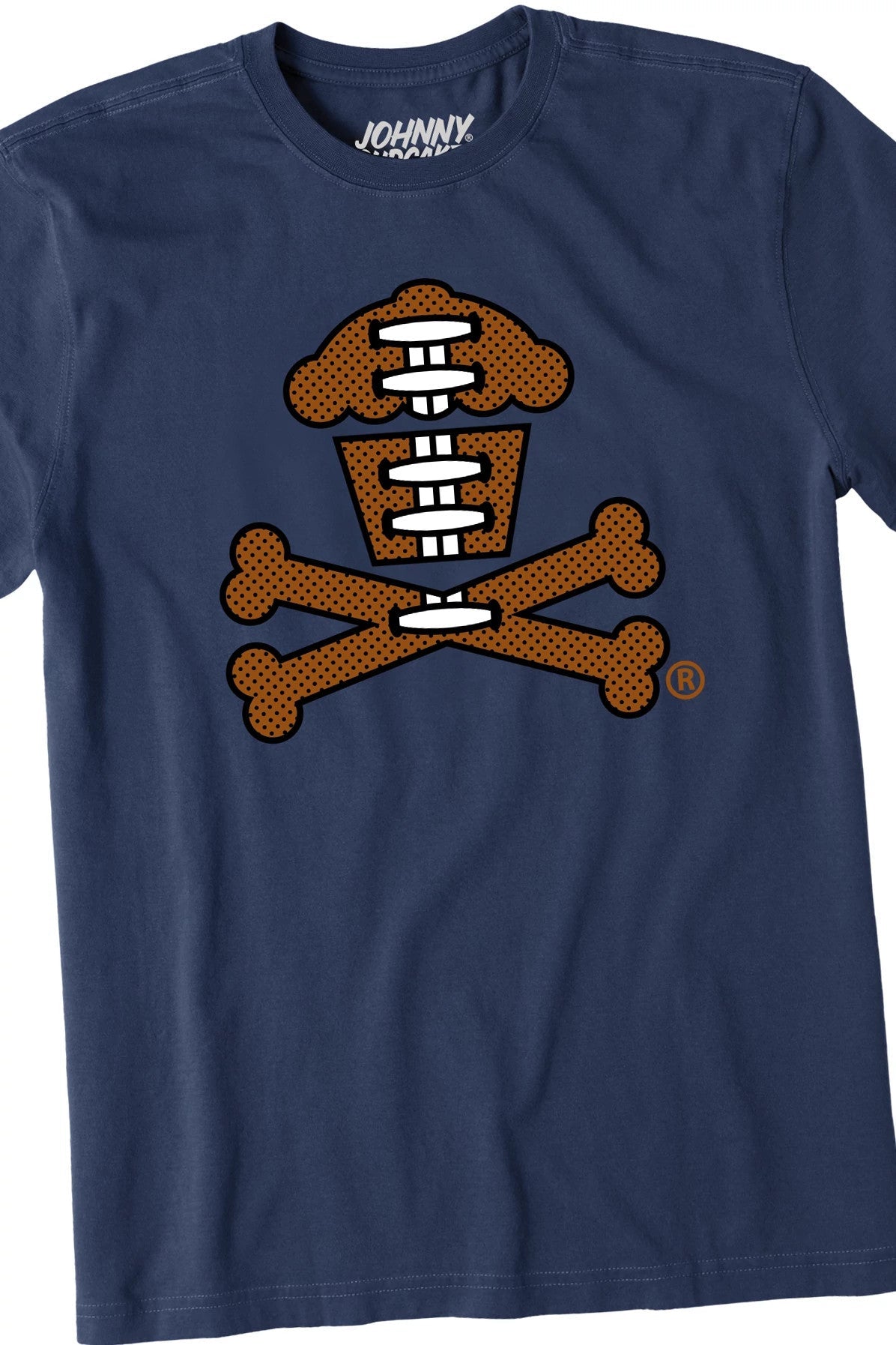 Men's Football Crossbones Short Sleeve Premium Tee