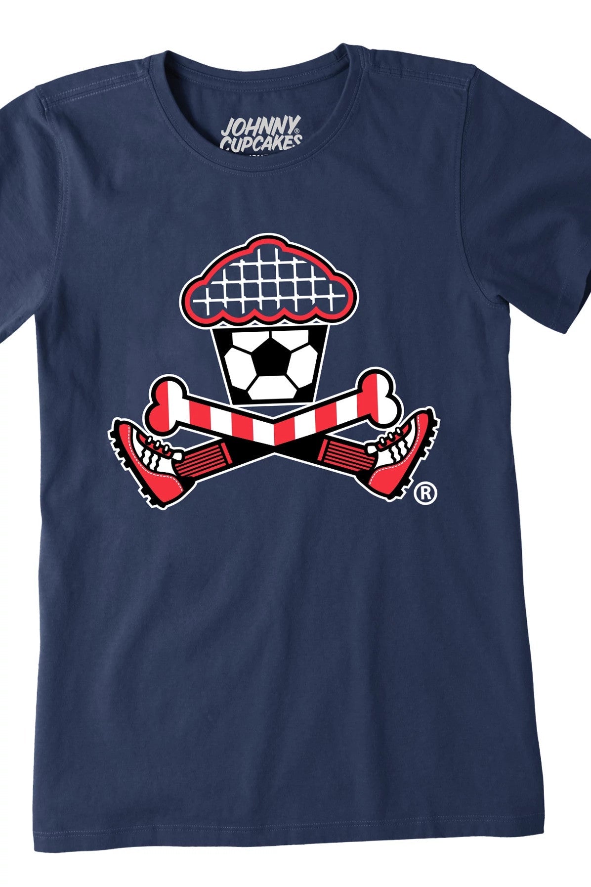 Women's Soccer Crossbones Short Sleeve Premium Tee