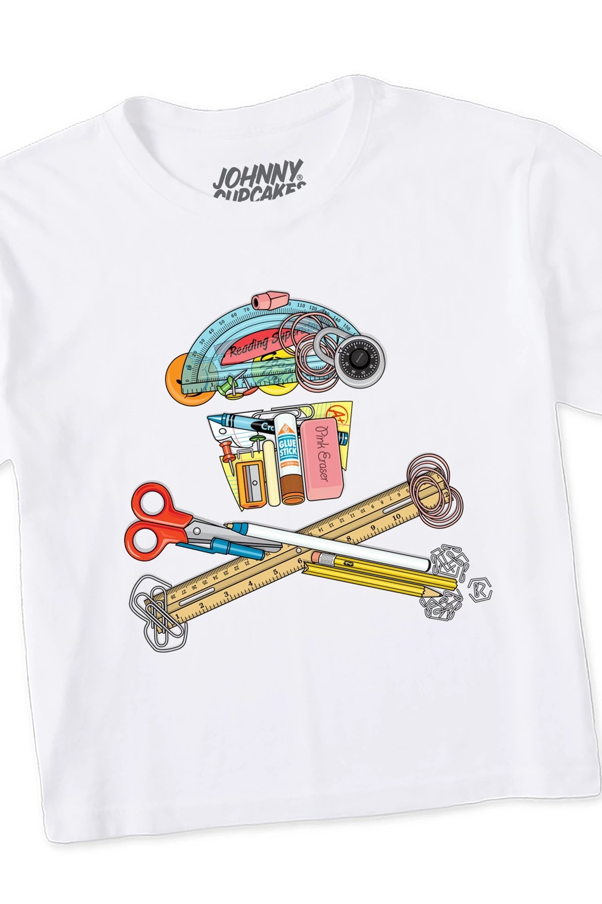 Women's Boxy Office Supplies Short Sleeve Premium Tee