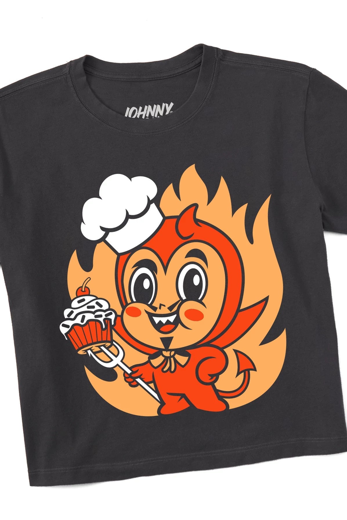 Women's Boxy Red Hot Devil Short Sleeve Premium Tee