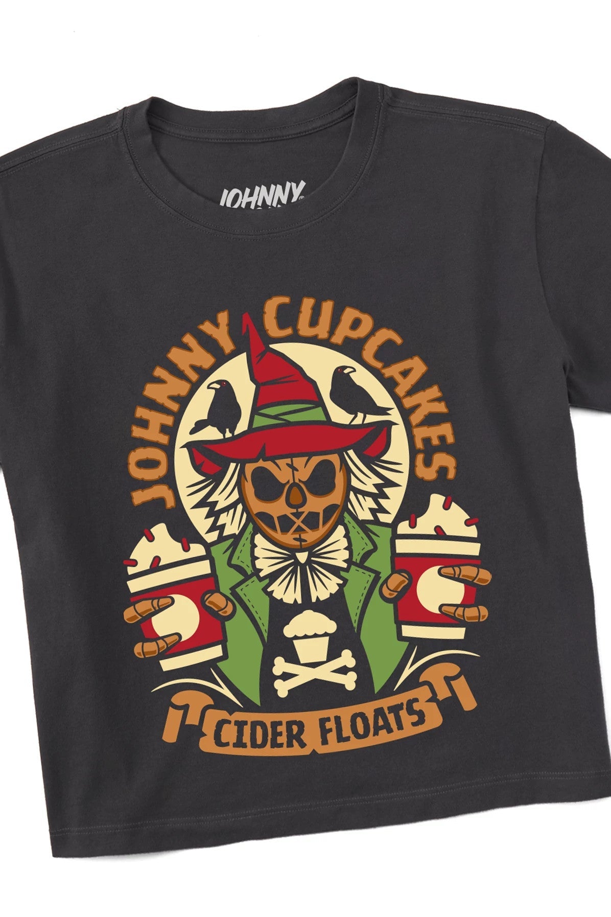 Women's Boxy Haunted Scarecrow Short Sleeve Premium Tee