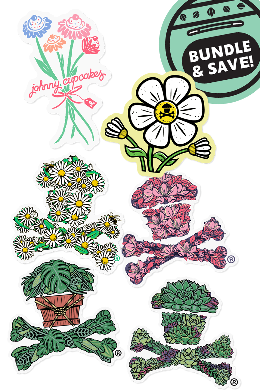 6 STICKER BUNDLE - Plant Lover
