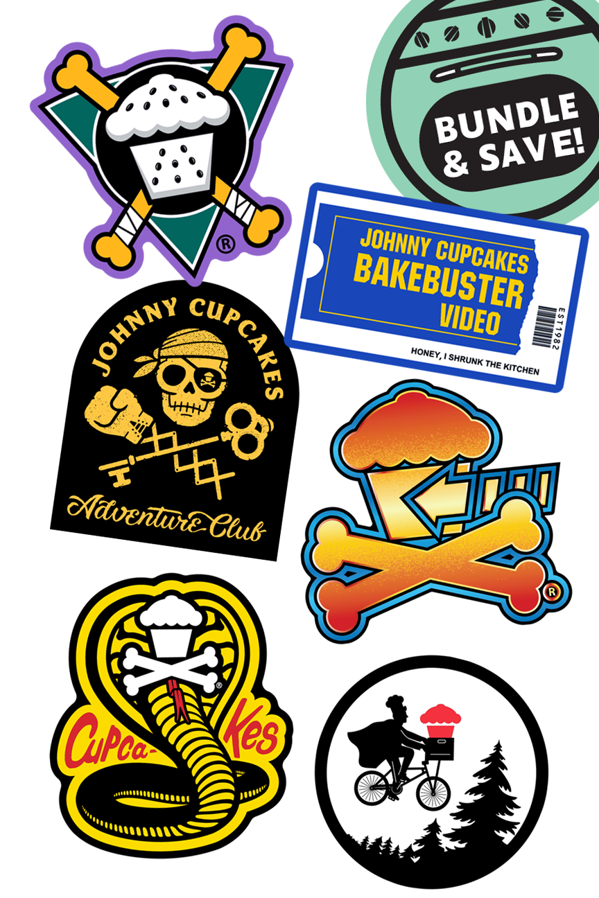 6 STICKER BUNDLE - Comfort Movies