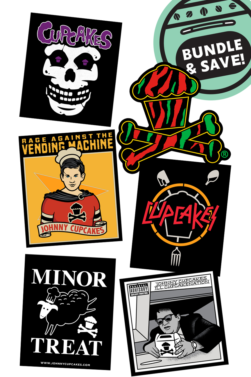 6 STICKER BUNDLE - Bakery Beats