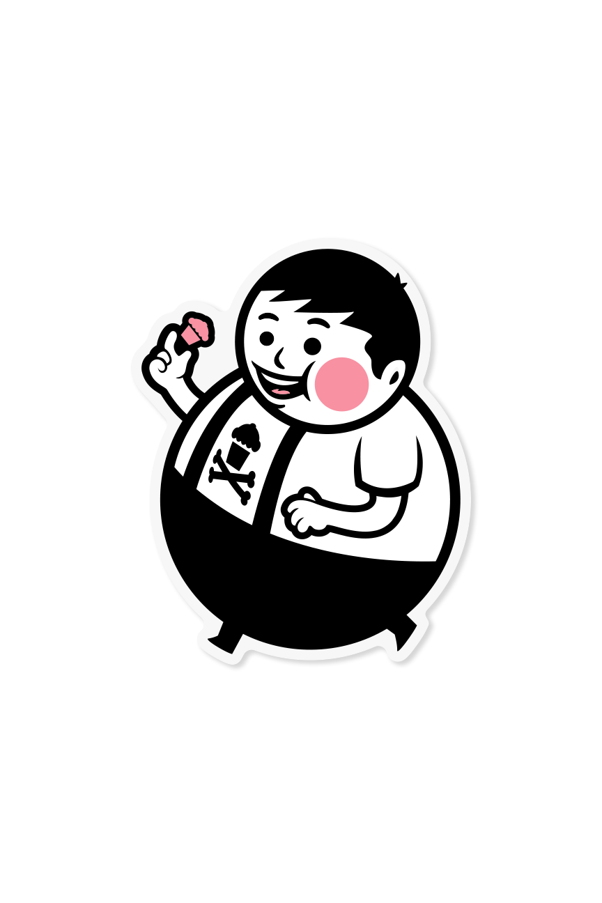 STICKER - Classic Big Kid