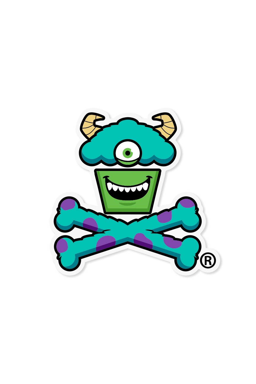 STICKER - Monsterous Crossbones