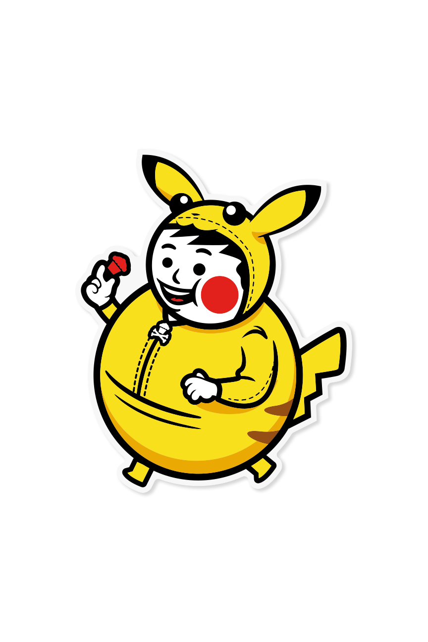 STICKER - Peekaboo Big Kid
