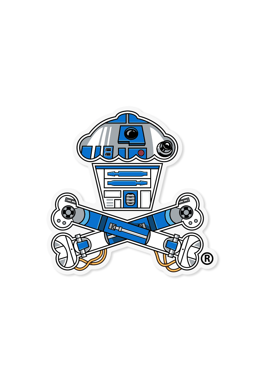 STICKER - Bleep Bloop Crossbones