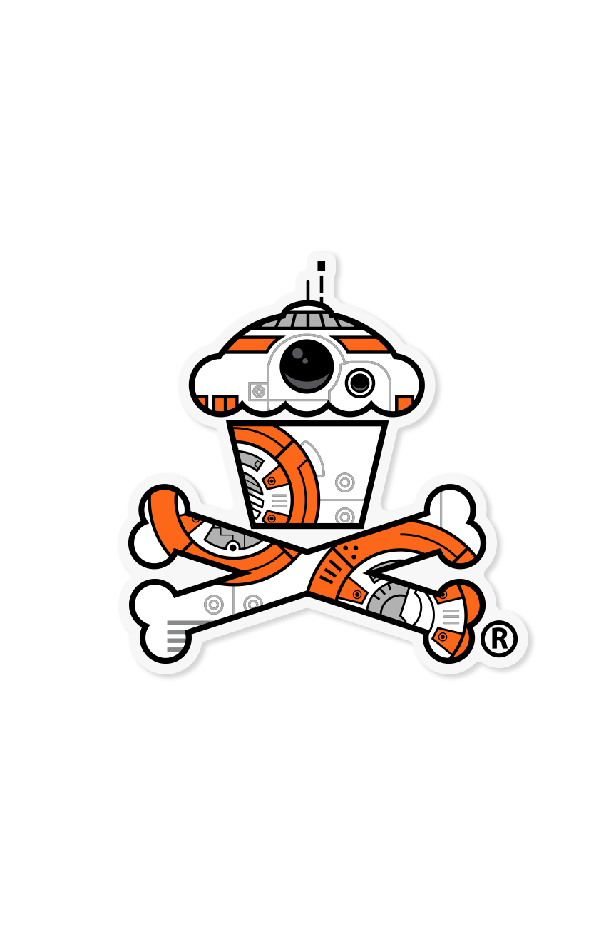 STICKER - JC82 Crossbones