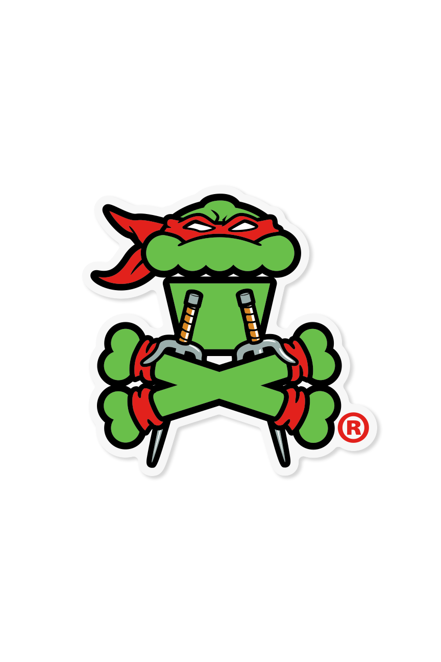 STICKER - Red Sais Crossbones