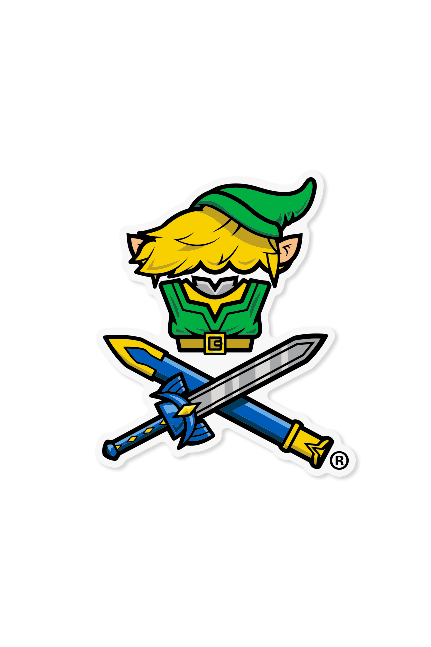 STICKER - Forest Crossbones