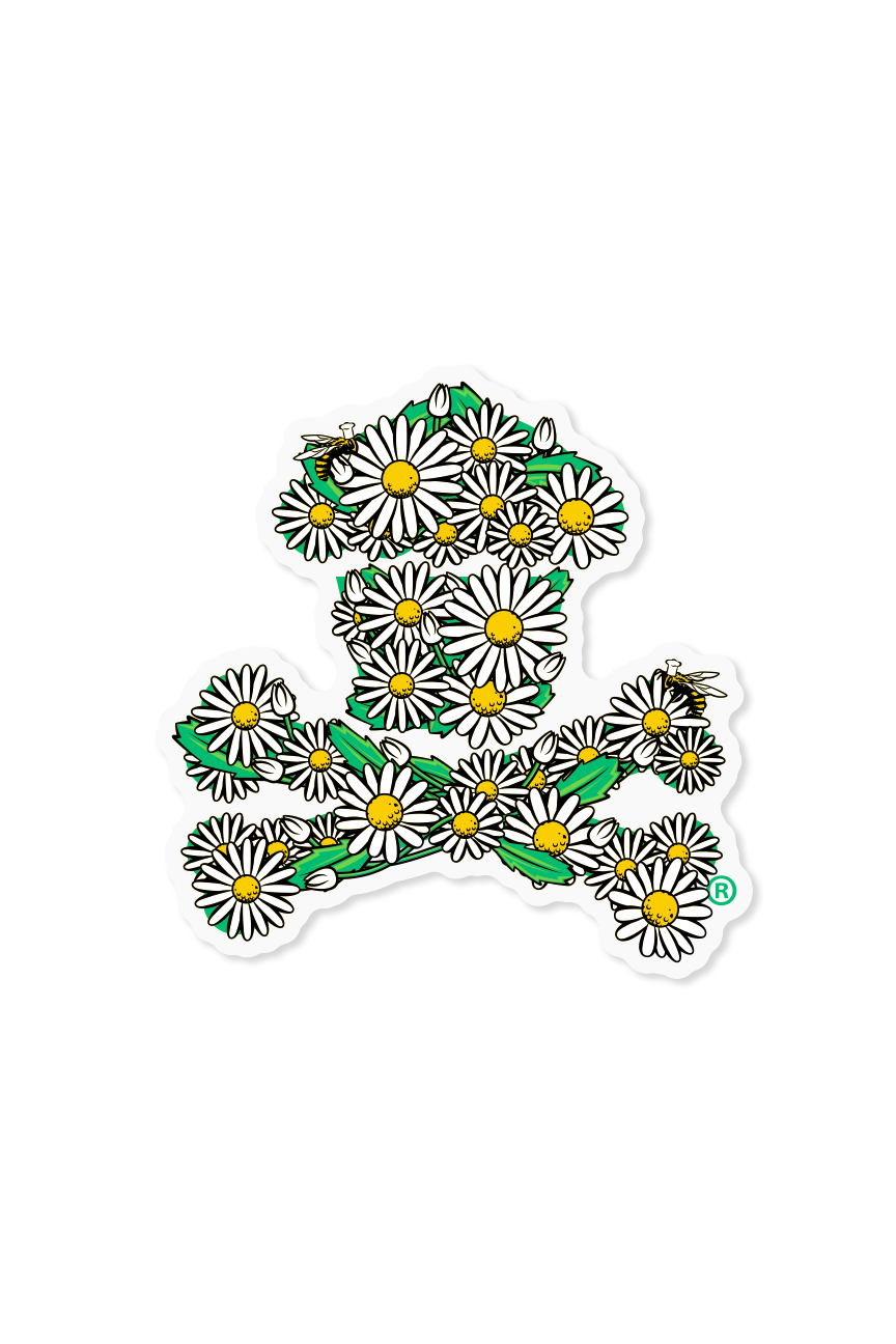 STICKER - Daisy Crossbones
