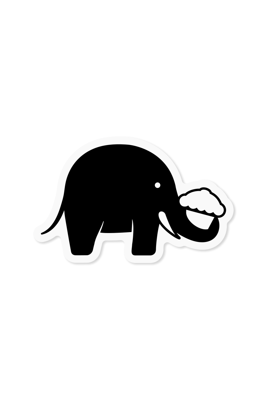 STICKER - Elephant