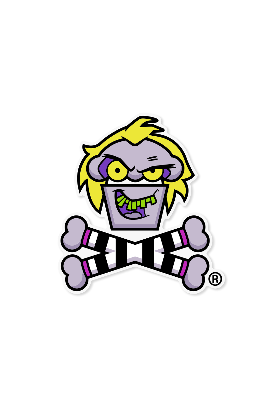 STICKER - Beetle Bakes Crossbones