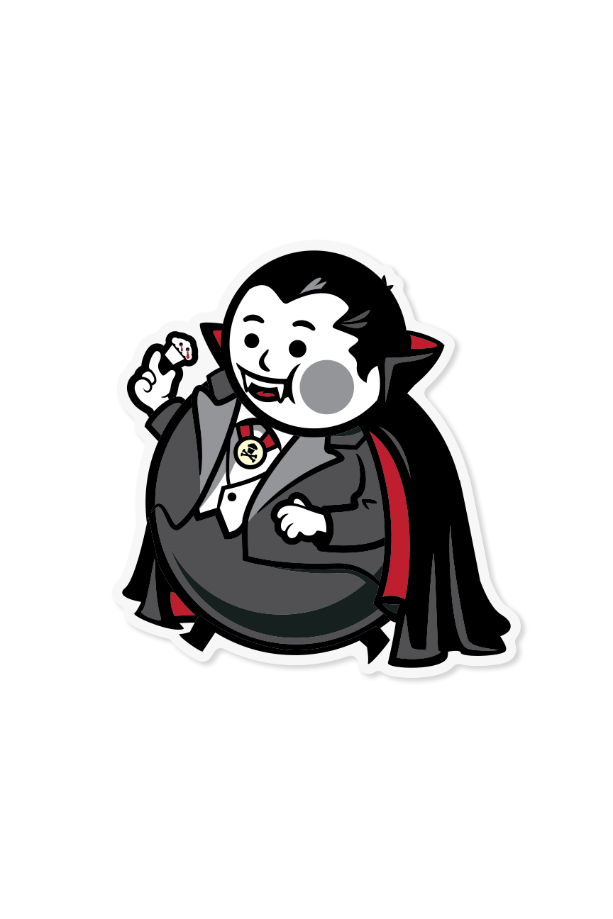 STICKER - Big Kid Vampire