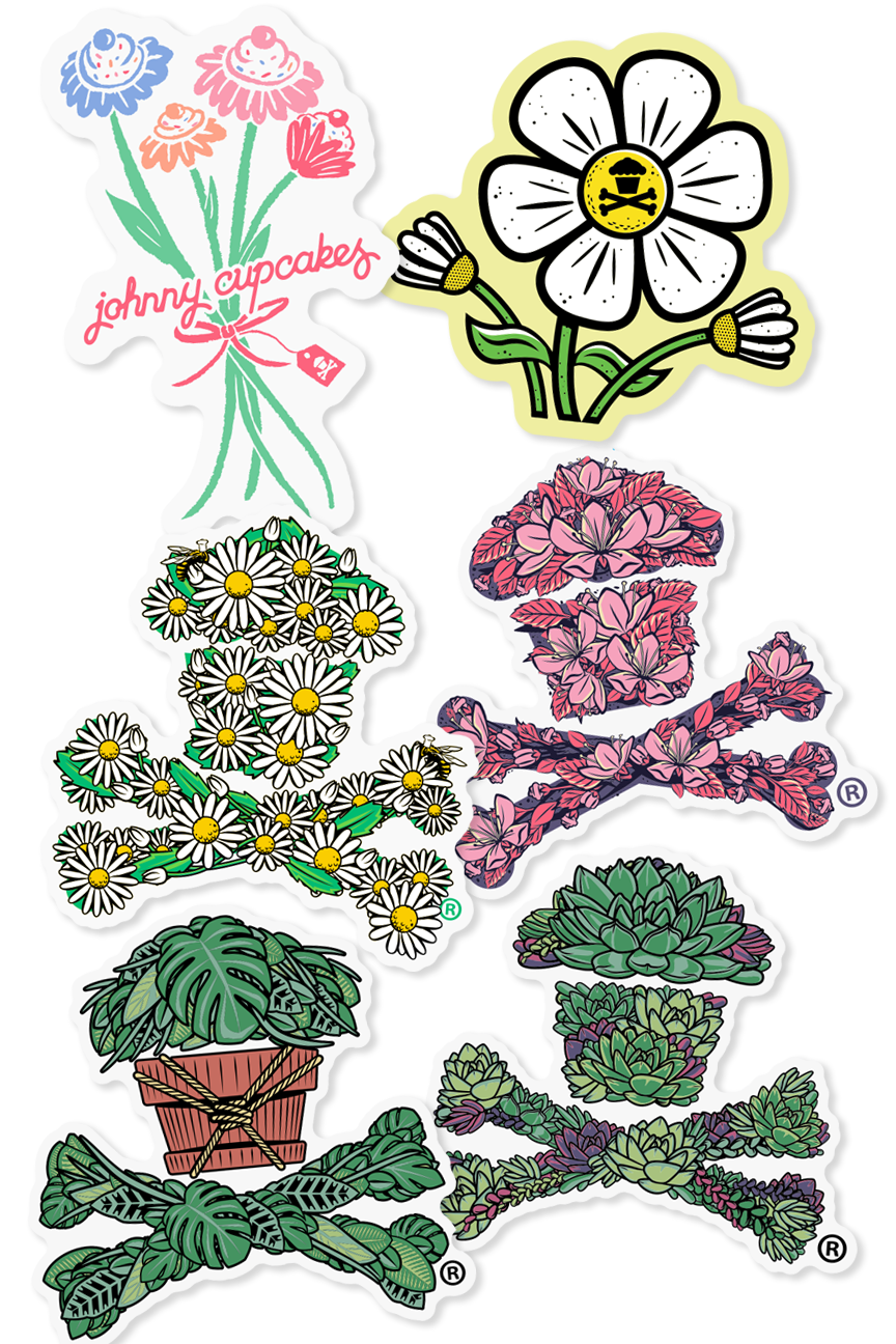 6 STICKER BUNDLE - Plant Lover