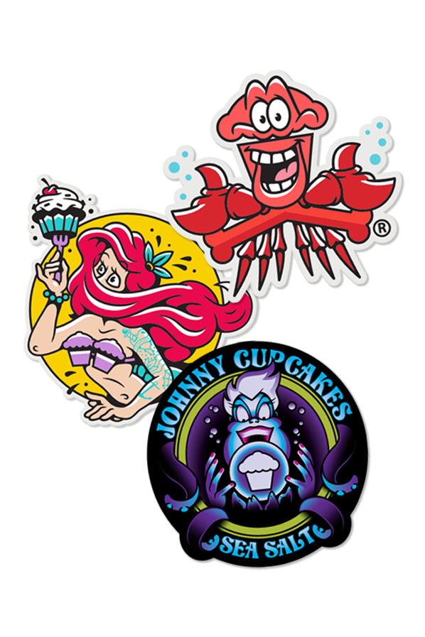 STICKER - Under The Sea Limited Bundle Deal - 3 stickers!