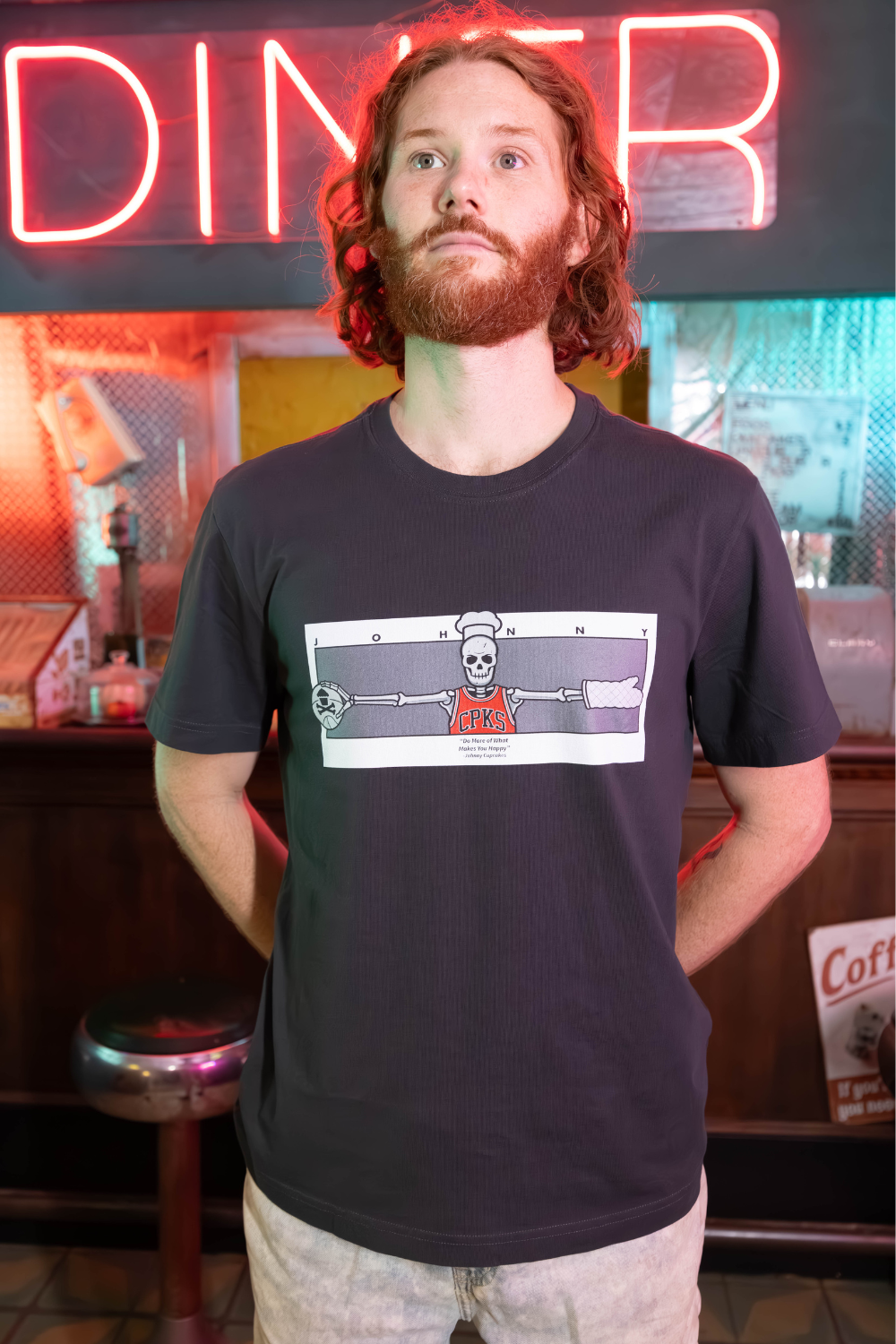 Men's Johnny Wings Short Sleeve Premium Tee