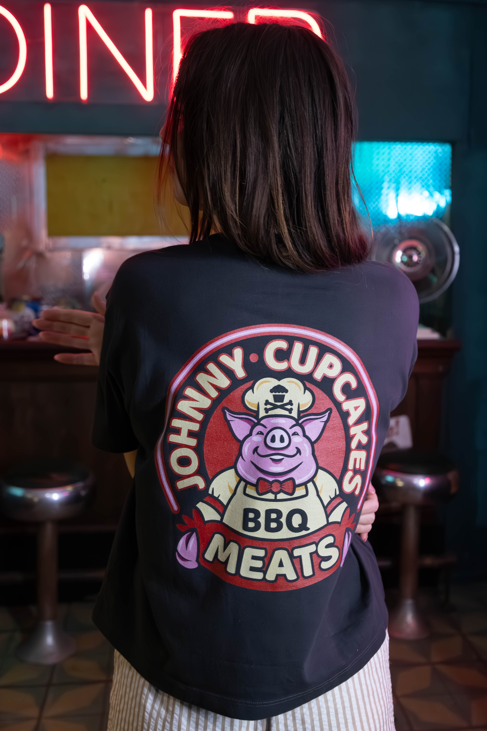 Women's Boxy Sweets & Sizzle Short Sleeve Premium Tee