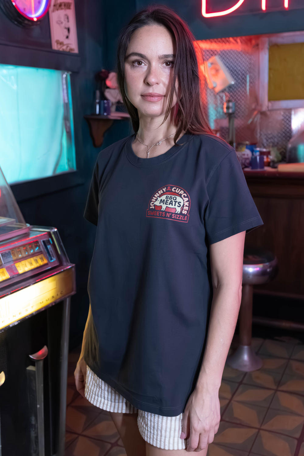 Womens Sweets & Sizzle Short Sleeve Premium Tee