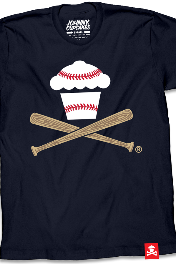 Baseball Crossbones Navy