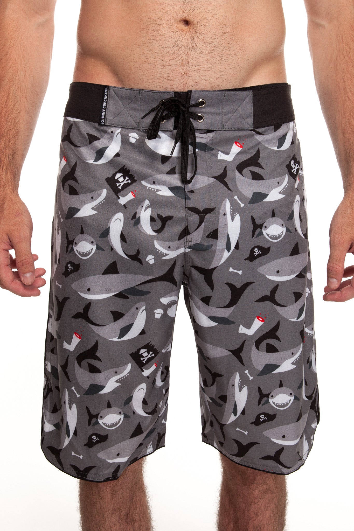 JC Vault - Adult Medium - Shark Board Shorts / Size 32