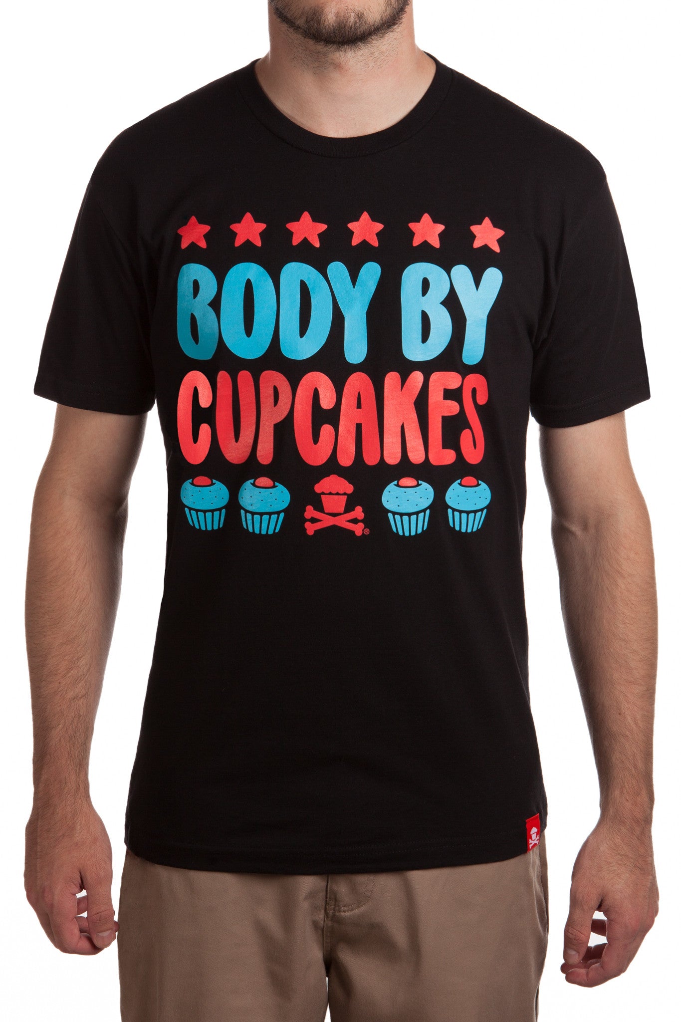 JC Vault - Adult Medium - Body By Cupcakes (Red / Blue)