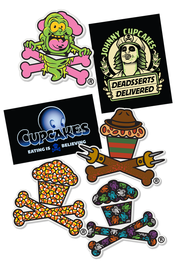 STICKER - Spooky Sweets Limited Bundle Deal - 6 stickers!