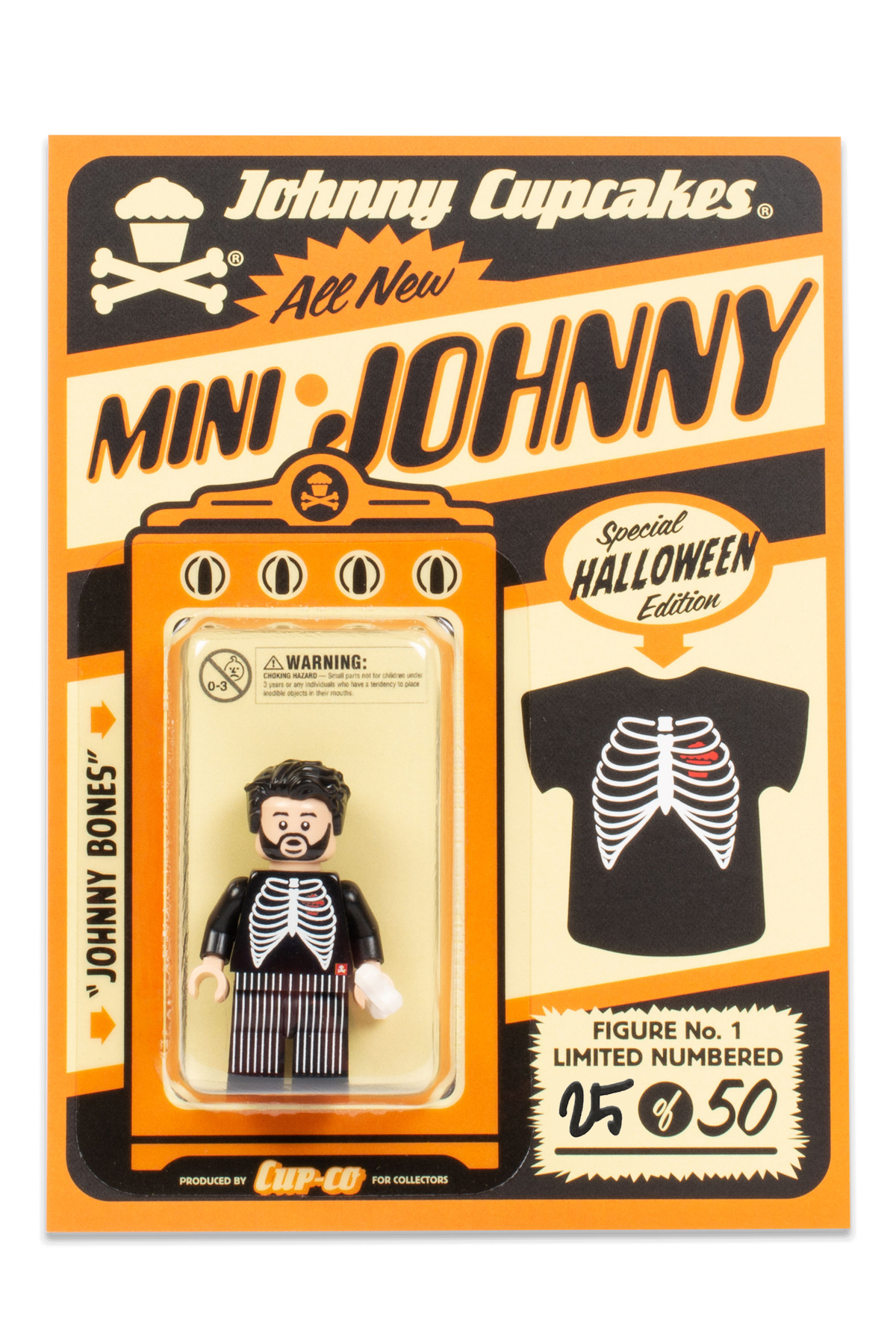 JC Vault - Johnny Bones Toy (#'d of 50)