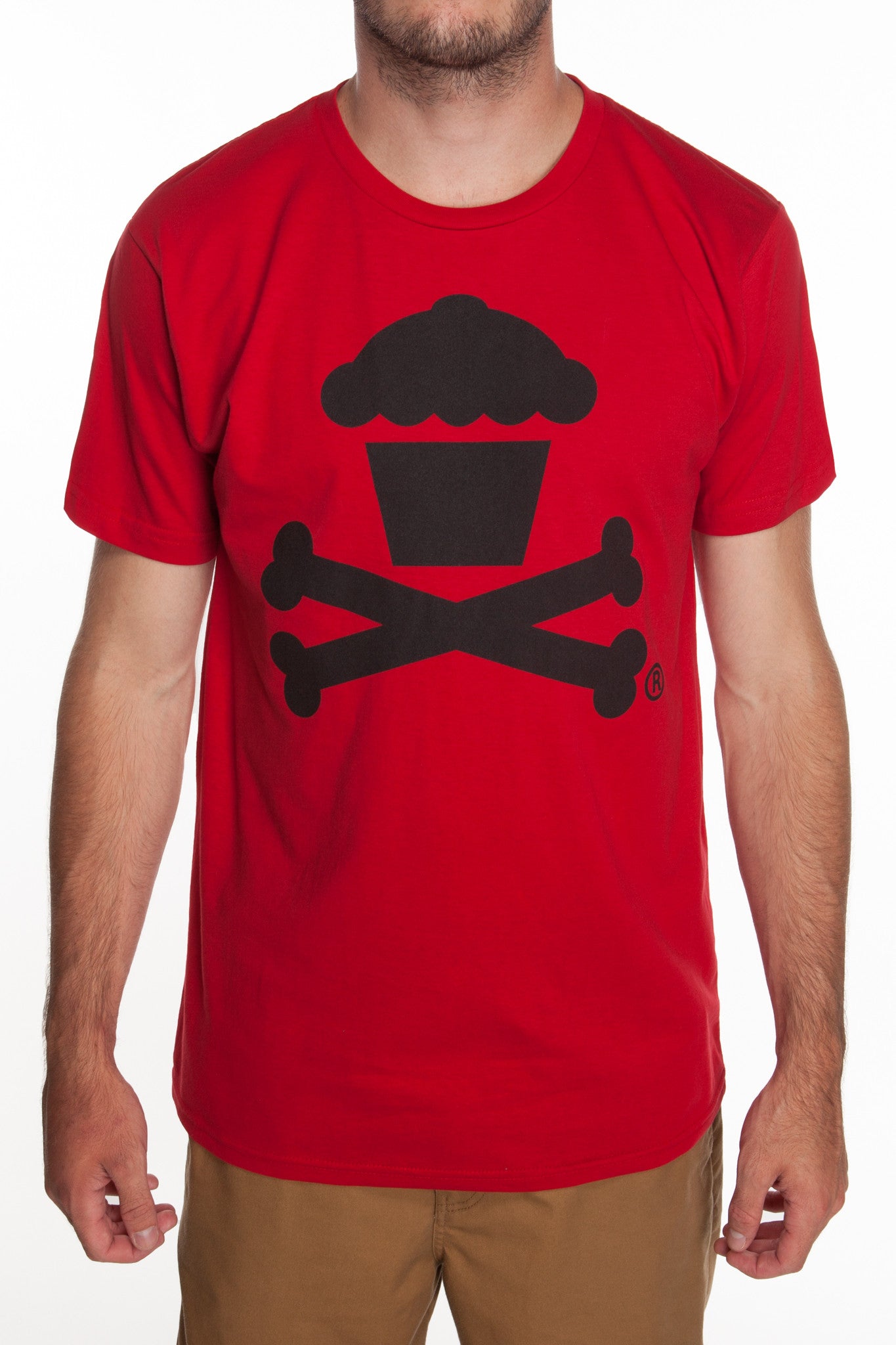 JC Vault - Adult Medium - Crossbones (Red/Black)