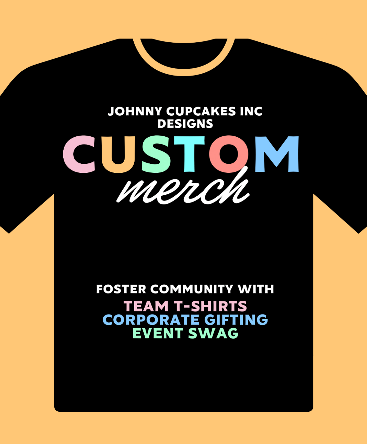 Johnny Cupcakes Custom Collaboration T-Shirts