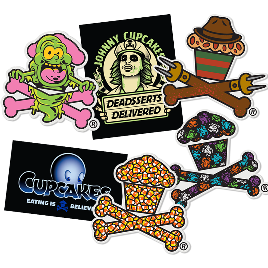 STICKER BUNDLE - Spooky Sweets Limited Deal - 6 stickers!